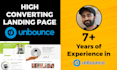 build high converting landing page using unbounce instapage wix