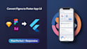 create mobile app frontend using flutter