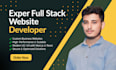 be your expert full stack website developer in react js, next js and node js