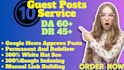 provide guest post services