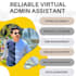 be your reliable admin virtual assistant