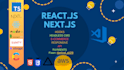 build reactjs, nextjs  website with sanity headless cms
