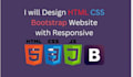 convert figma design to HTML, CSS and bootstrap