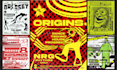 create 90s rave and club poster design for music events