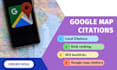 do 50k google map citations and local seo gmb ranking