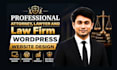 create professional attorney, lawyer website, law firm wordpress website
