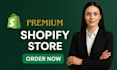 create shopify website design, shopify website redesign, shopify store