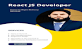 develop website using react js, javascript, node and mongose