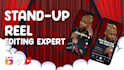 edit your standup comedy reels with creative subtitles