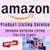 fix amazon catalog errors, flat files, variation merging, product listing