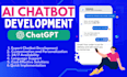 create custom ai chatbot using trained on custom data
