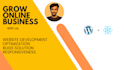 be your front end web developer or do front end web development
