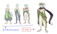create anime character design