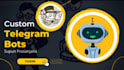 develop smart telegram bots using python
