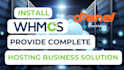 install whmcs on your hosting and set up your web hosting reseller business