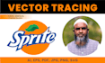 quick and accurate logo vector conversion