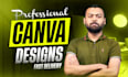 edit, design, and redesign anything on canva, photoshop, illustrator, indesign