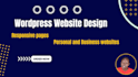 create a responsive wordpress website