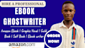 ghostwrite 40k amazon ebook, audiobook, graphics novel, guide book ghostwriter