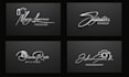 design photography signature, handwritten, scripted logo