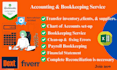 do set up, manage bookkeeping, reconciliations quickbooks