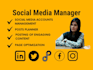 be your social media manager