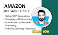 setup amazon KDP ads, KDP PPC, KDP campaigns, KDP marketing