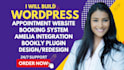 design online booking website redesign wordpress booking website amelia bookly