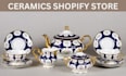 design profitable ceramics shopify pottery website tiles shop vessel store