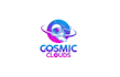 nice psychedelic cosmos logo