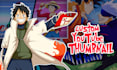 draw a custom anime style youtube thumbnail from your idea