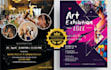 do amazing event flyer, poster, brochure design