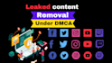 send notice to remove leaked, illegal and copyright content dmca
