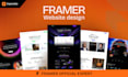 build framer website, framer landing page, or convert figma to framer