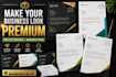 do professional letterhead design or business card design
