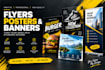 made urgent flyers, posters in just 1 day