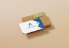 design print ready best business card or stylish visiting card with qr code