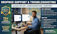 setup, configure, fix and provide dropbox cloud backup, app support