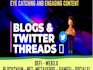 write viral twitter threads and posts on crypto, blockchain, web3