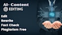 professionally edit, rewrite your ai and chatgpt content