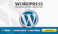 do monthly wordpress SEO to boost your website ranking