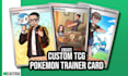 draw you a custom pokémon tcg card