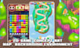 design 2d game art map, environment, tileset, and background