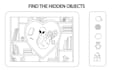 draw unique hidden objects for your kids and adults