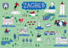illustrate a map of your city, town or tourist destination