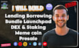 create bundle launchpad lending borrowing dex staking on xrp tron ton solana evm