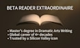 beta read and review your nonfiction material