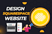 develop responsive squarespace website design or redesign squarespace