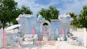 do 3d stage design, concert, exhibition, wedding or birthday events
