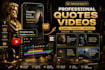 create stoicism quote videos with subtitles